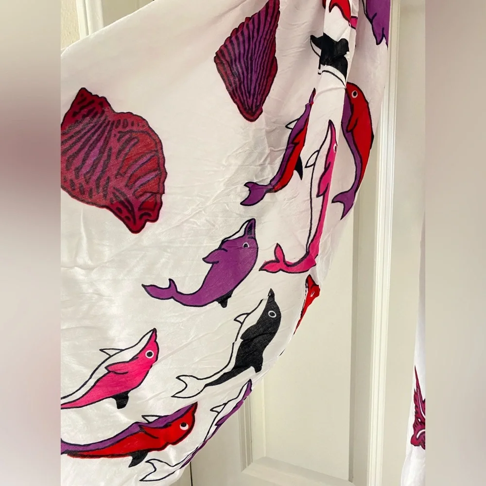 Women’s Beachy Summer Shawl/Coverup/Wrap